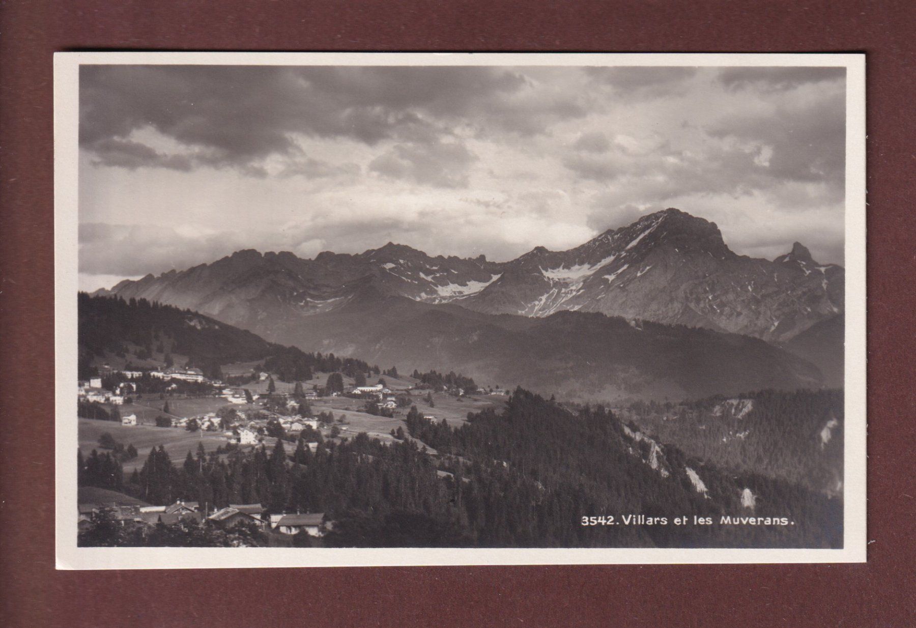 Cartoline postali: VILLARS et les Muverans – Usato da Pully venduto da nicecards-shop