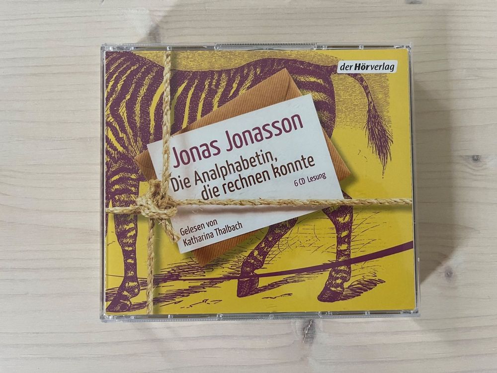 Hörbuch Die Analphabetin, die rechnen konnte Jonas Jonasson Kaufen