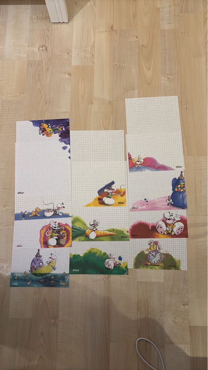 Papiere: 11x Vintage Diddlpapier – Neu (gemäss Beschreibung) aus Ebikon von cel_g9