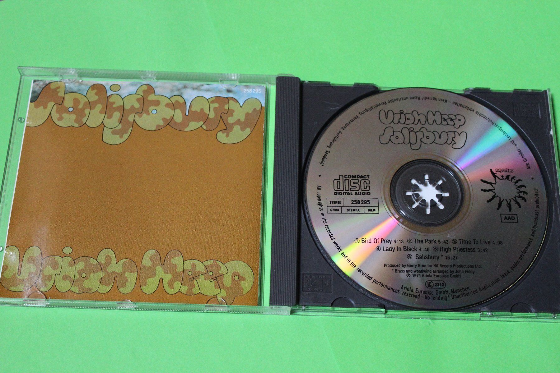 CD: URIAH HEEP - SALISBURY CD!!!!!!!!!!!!!!! – Usato da Tübach venduto da JamesStone 3