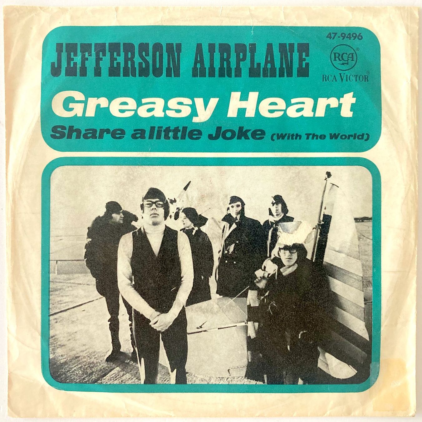 Dischi in vinile: JEFFERSON AIRPLANE - GREASY HEART – Usato da Bottens venduto da hotter-than-hell