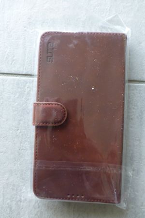 iPhone 15 Pro Max Leder Hülle Braun, Neu & Original!