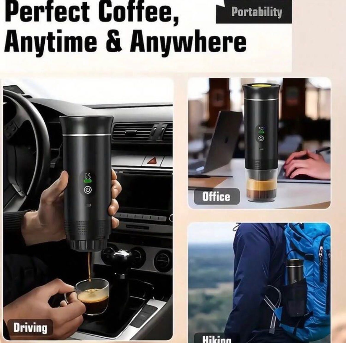 Kaffeemaschinen & Espressomaschinen: Mobile Espresso Maschine – Neu und originalverpackt aus Emmenbrücke von ShopDirect