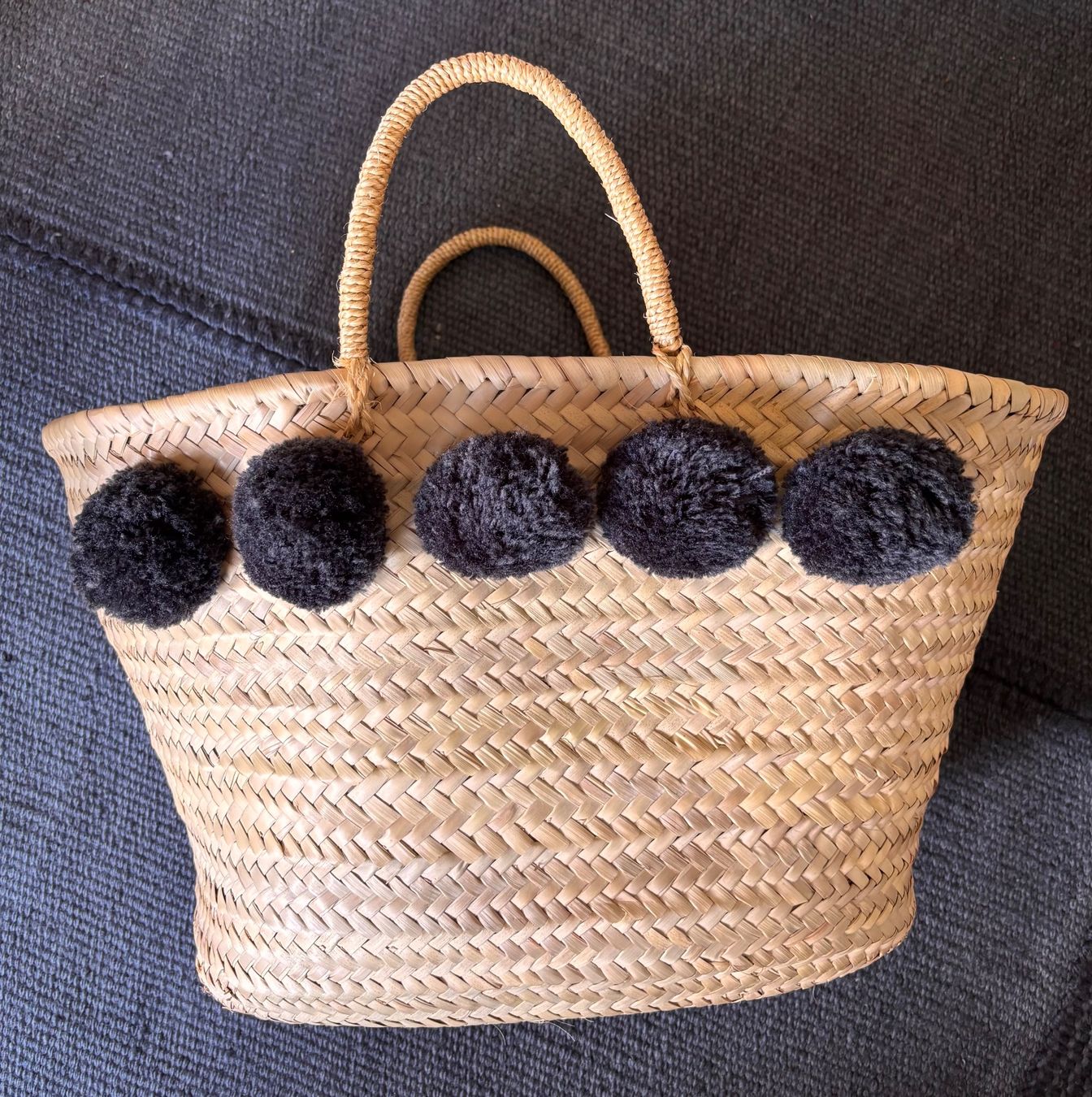 Borse: BOHEMIA Bast Tasche / Strandtasche mit Pompon – Usato da Bennau venduto da Fury3