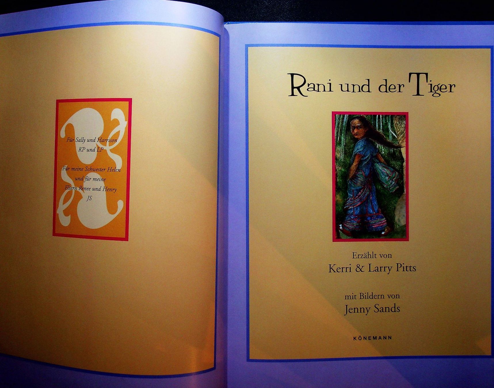 Libri: K. & L. Pitts Rani und der Tiger – Usato da Reitnau venduto da Zaomir 2