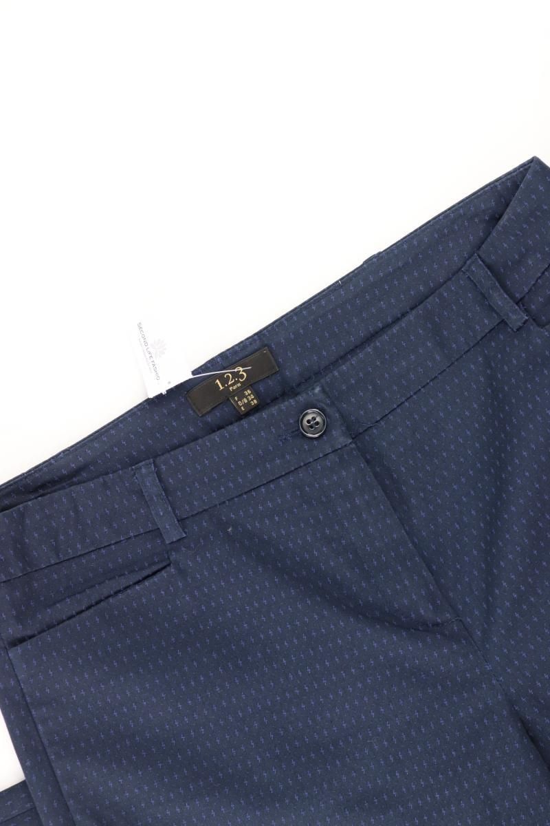Pantaloni: 1.2.3 Paris Hose Gr. 34 blau – Usato da Neustadt an der Waldnaab venduto da SecondLifeFashion 2