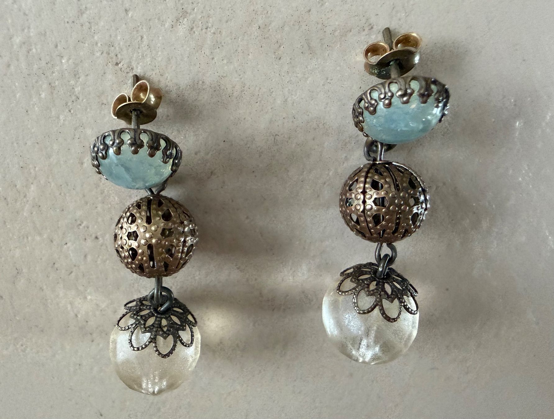 Ohrringe & -stecker: Modeschmuck Ohrstecker / Ohrhänger 🤍 – Gebraucht aus zürich von vintage12 2