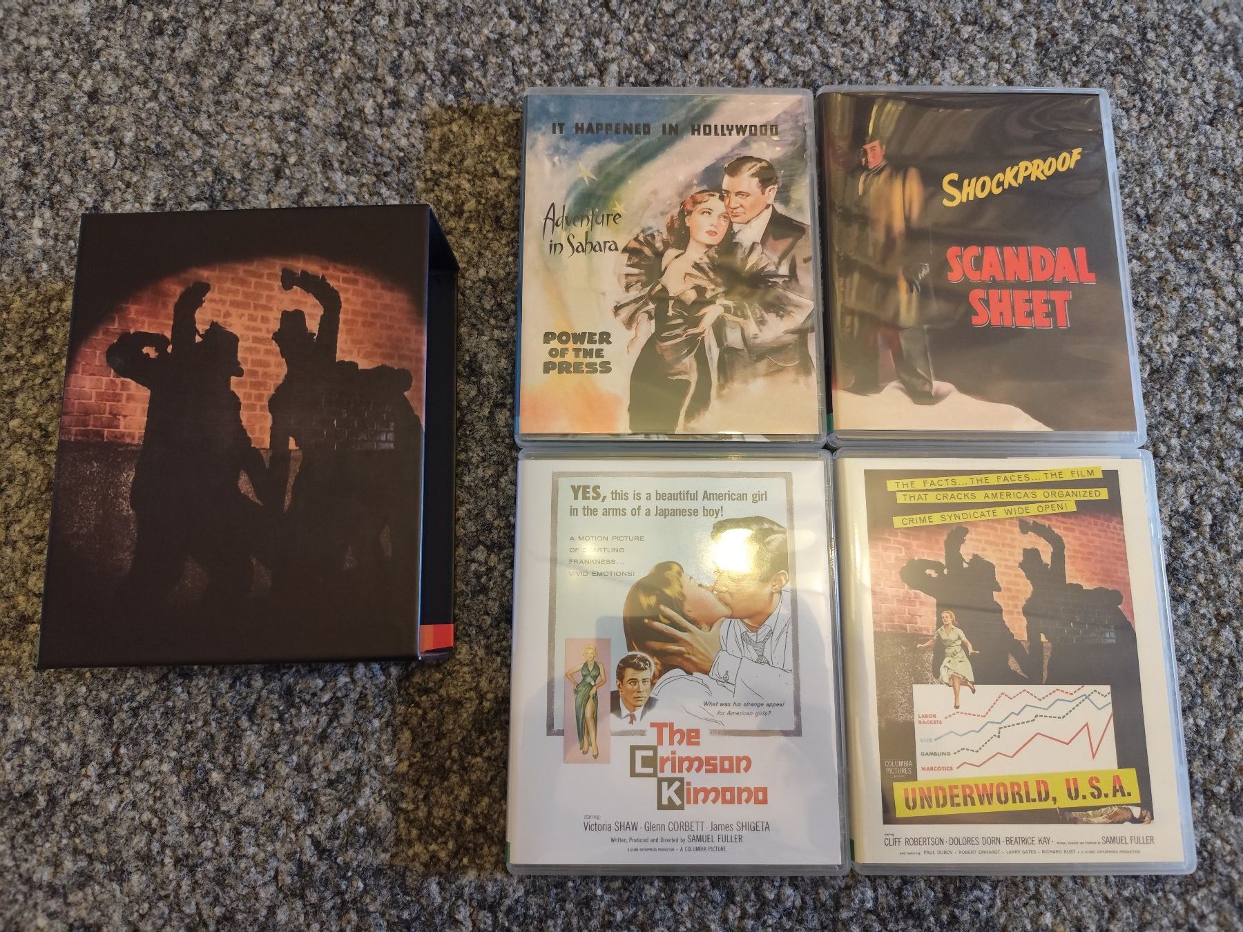 Alle DVDs: Samuel Fuller at Columbia - LE Indicator UK – Neu (gemäss Beschreibung) aus Zofingen von Debohli 2