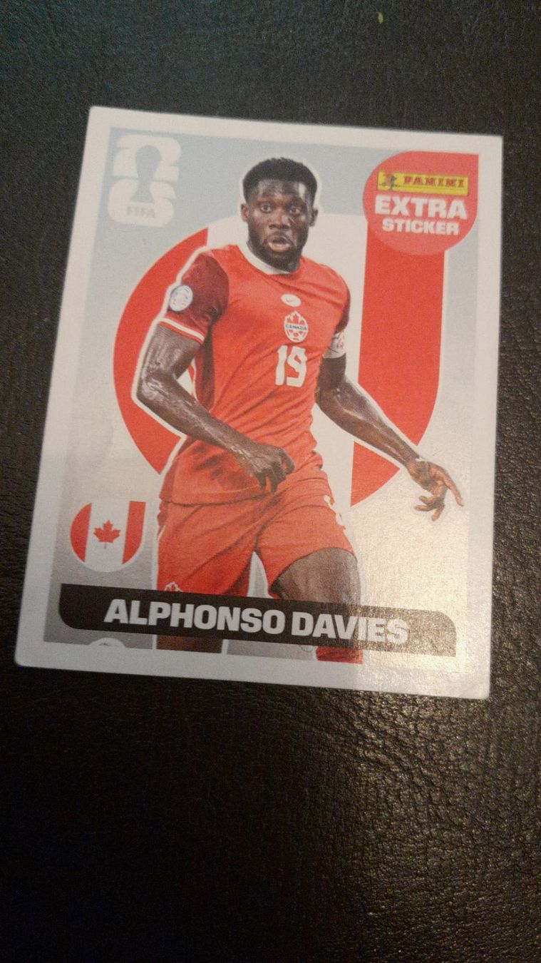 Panini Carte collezionabili: Panini Extra Sticker ALPHONSO DAVIES – Usato da Bischofszell venduto da Museumscafe