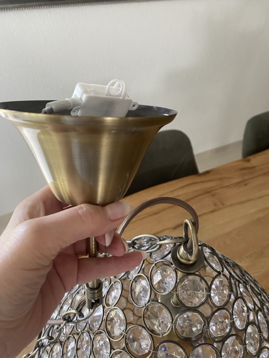 Kronleuchter & Deckenlampen: Kristall Lampe, Hängelampe, NEU – Neu (gemäss Beschreibung) aus Eiken von jessycat01 3