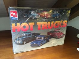 Hot Trucks Pickup 3er SET 1/25 AMT ERTL - Vintage Set