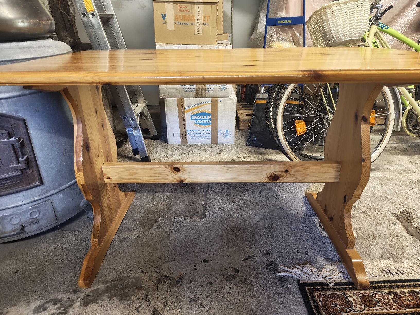 Tavoli: Holz Esstisch – Usato da Fiesch venduto da quitecontrarymary 1