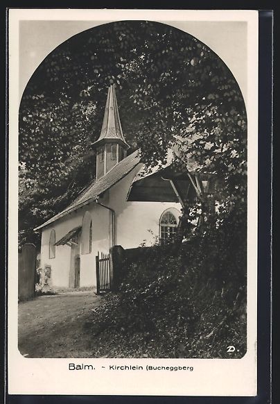Cartoline postali: AK Balm, Kirchlein am Bucheggberg – Usato da Berlin venduto da bartko-reher