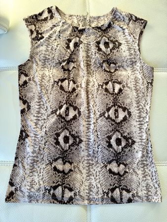 Brand New Snake print Calvin Klein Top, Size XS