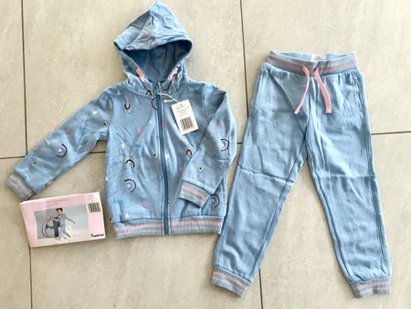 Mädchen Kleiderset, Hausanzug, Sportanzug Gr. 110, neu