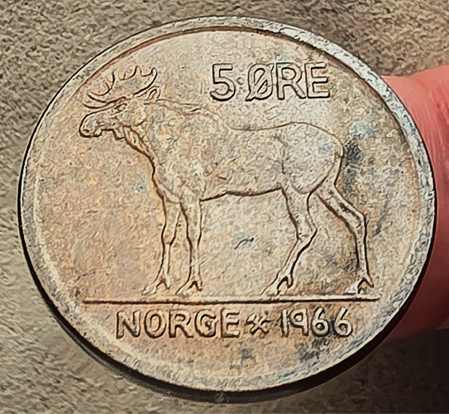 Tutti le monete: NORWEGEN 5 ORE 1966 – Usato da Winterthur venduto da Creso70
