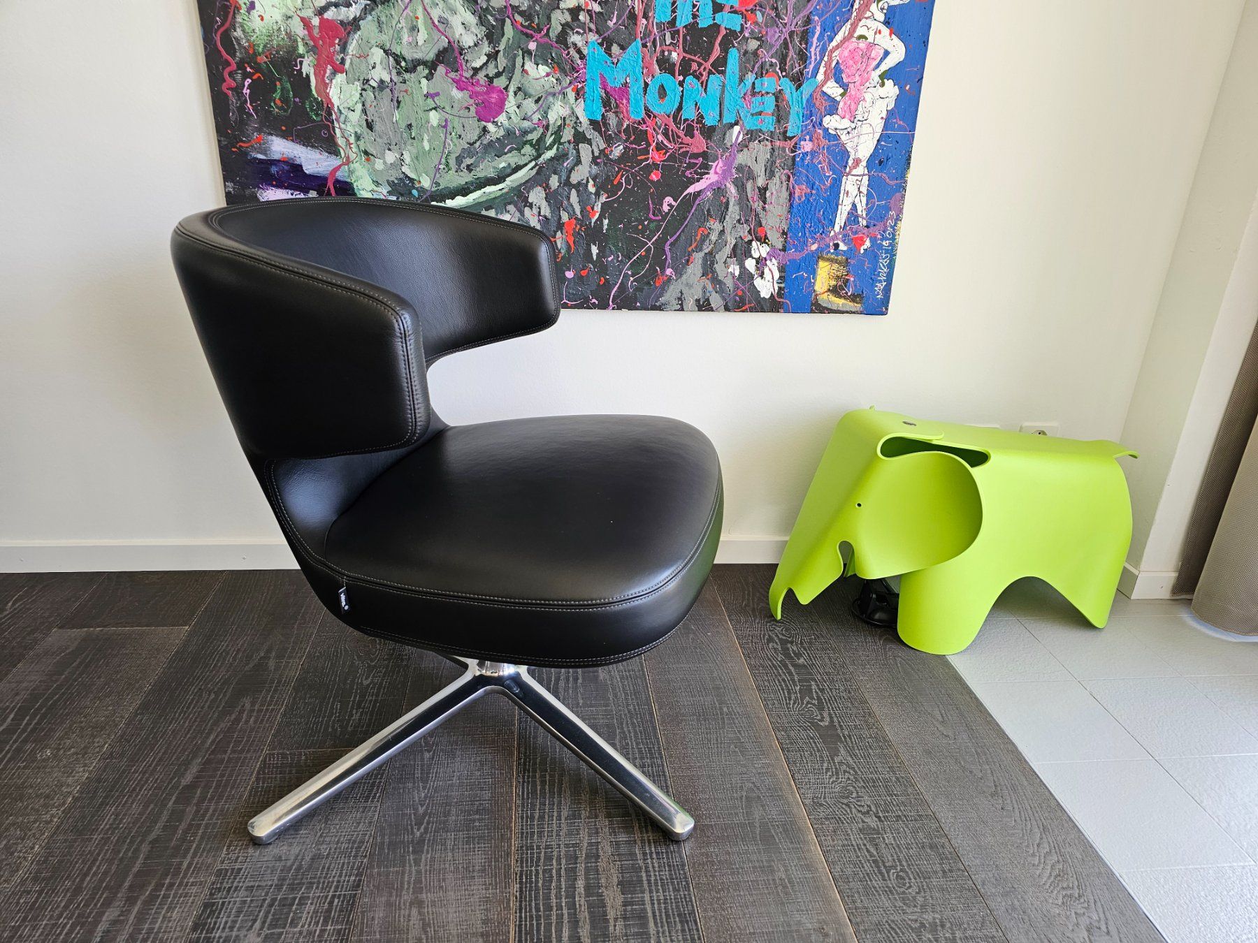Vitra Poltrone: DESIGN VITRA Petit Repos Ledersessel – Usato da Münchenstein venduto da Trayo