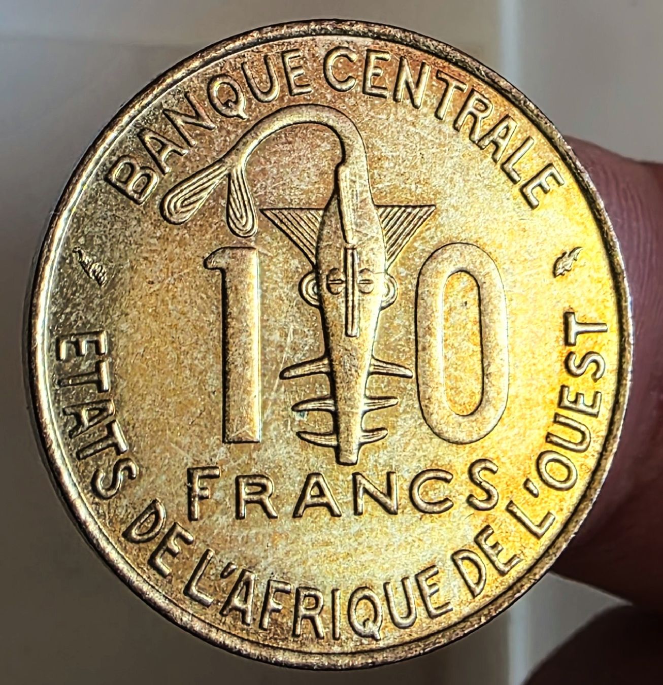 Alle Münzen: WEST AFRICA 10 FRANCS 1992 – Gebraucht aus Winterthur von Creso70 1