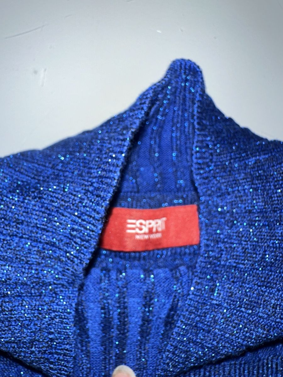 Esprit Tops: Esprit Blue Knitted top, size S – Gebraucht aus Kloten von gab_jl5l 1