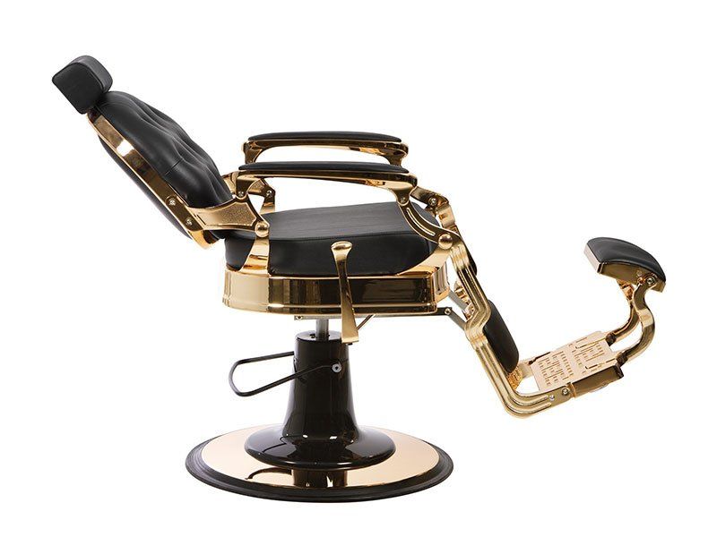 Sedie: Barberstuhl RODEO gold – Nuovo (secondo la descrizione) da Siebnen venduto da coiffeureinrichtung 1
