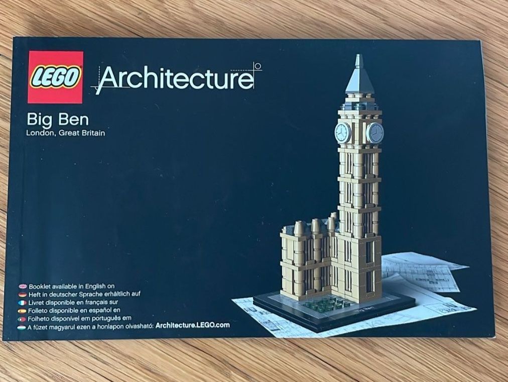 Lego Baukästen: Lego Architecture - Big Ben (21013) – Gebraucht aus Walchwil von Likrilo