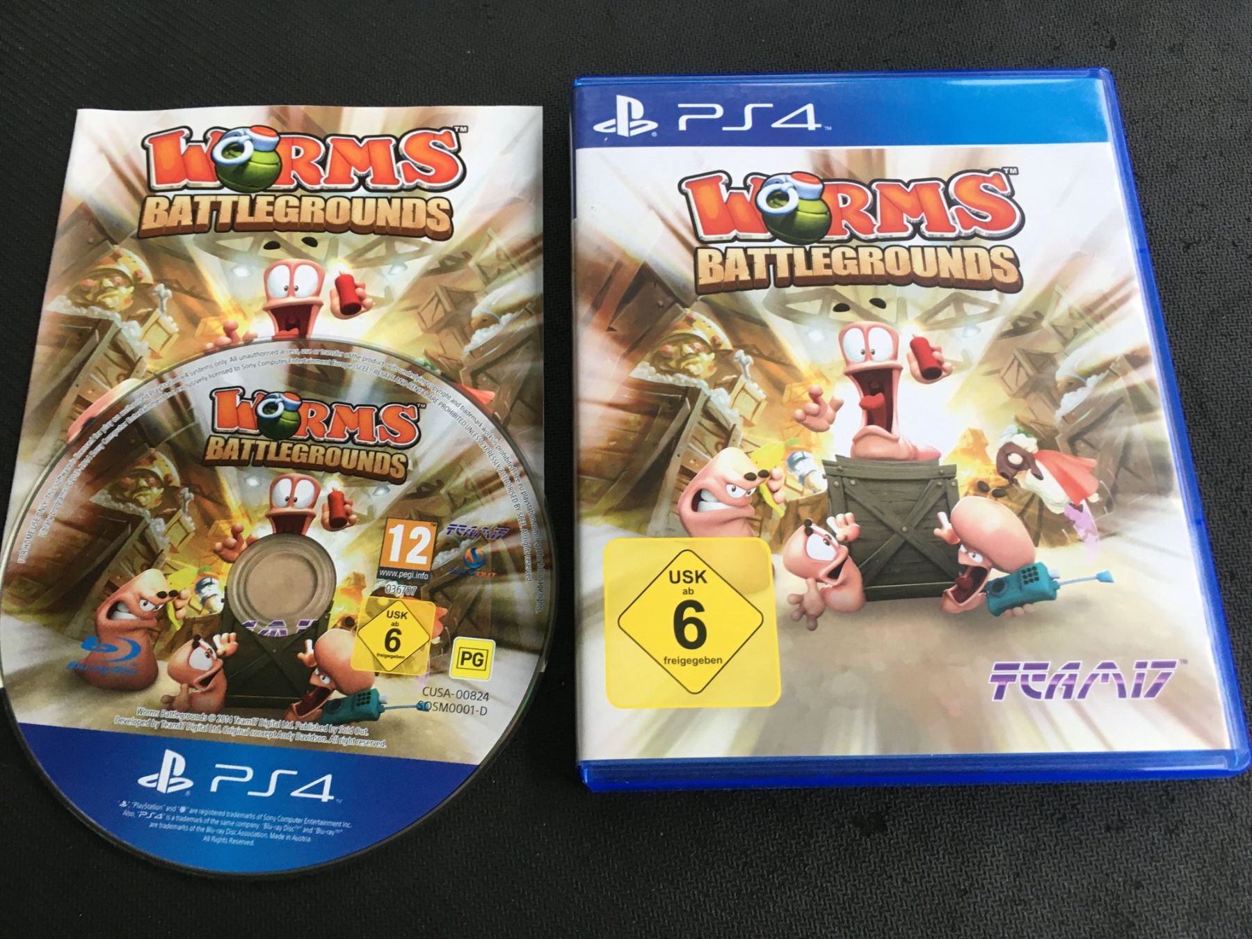 Sony Giochi: Worms Battlegrounds - PS4 / Playstation 4 – Usato da St.Gallen venduto da sjosjo