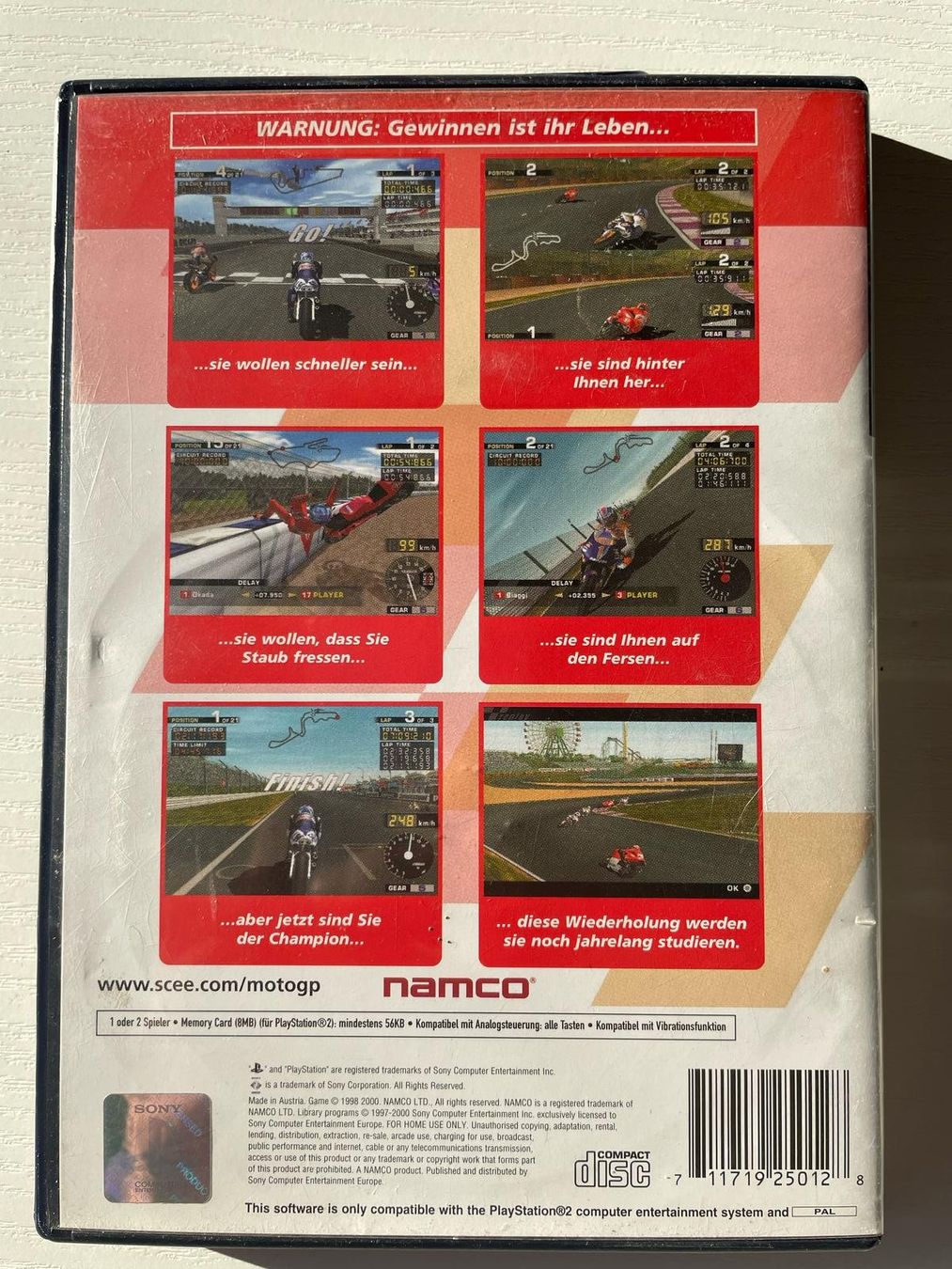 Namco Giochi: Moto GP (PlayStation 2) – Usato da Stallikon venduto da 2000Kai 1