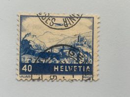 1948, Farbänderung der Landschaftsbilder F44, gestempelt