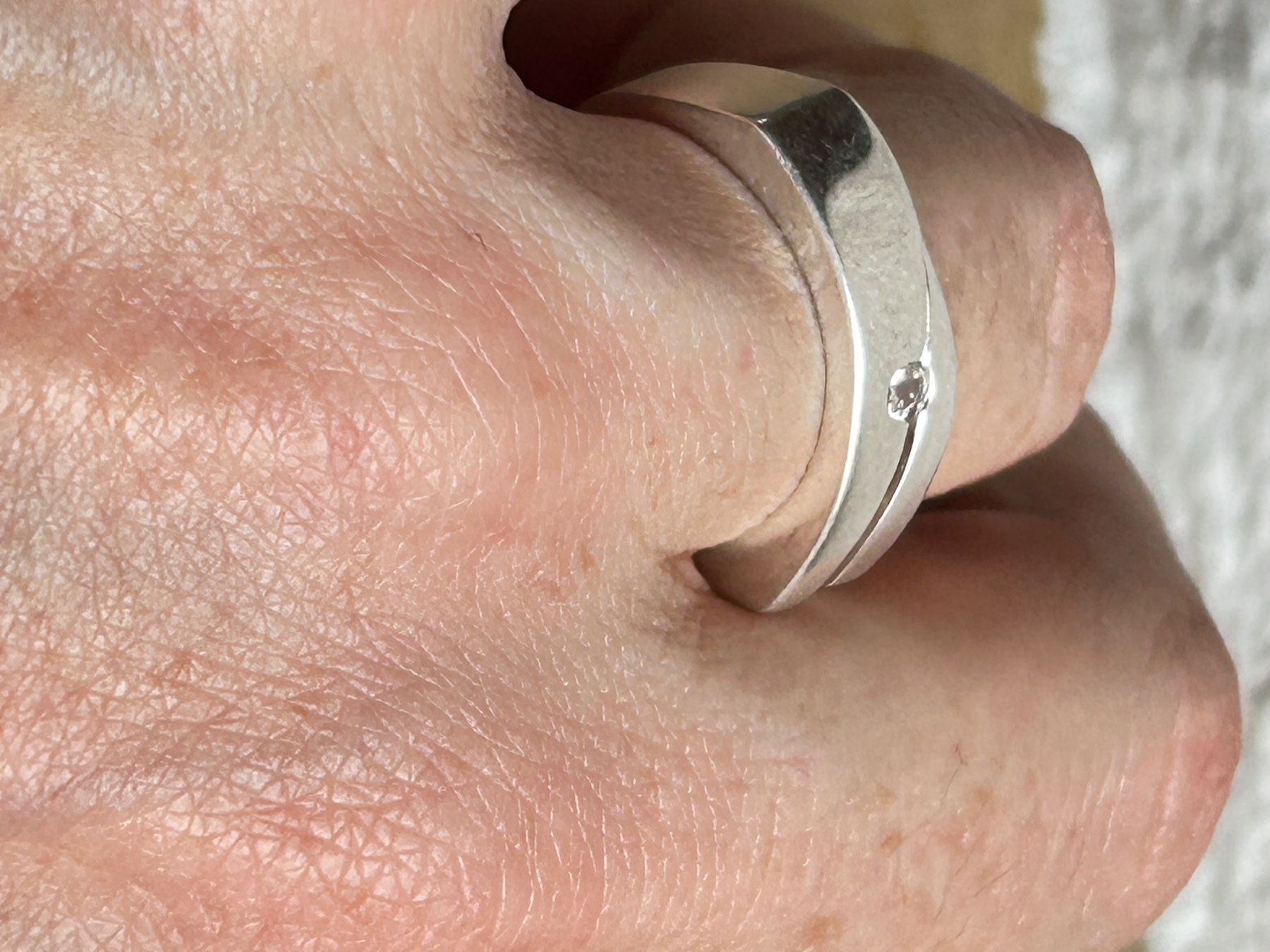 Bagues: Silber Ring mit Zirkonia "CLASSICO" – D'occasion à Laufen par Bellebellezza 7