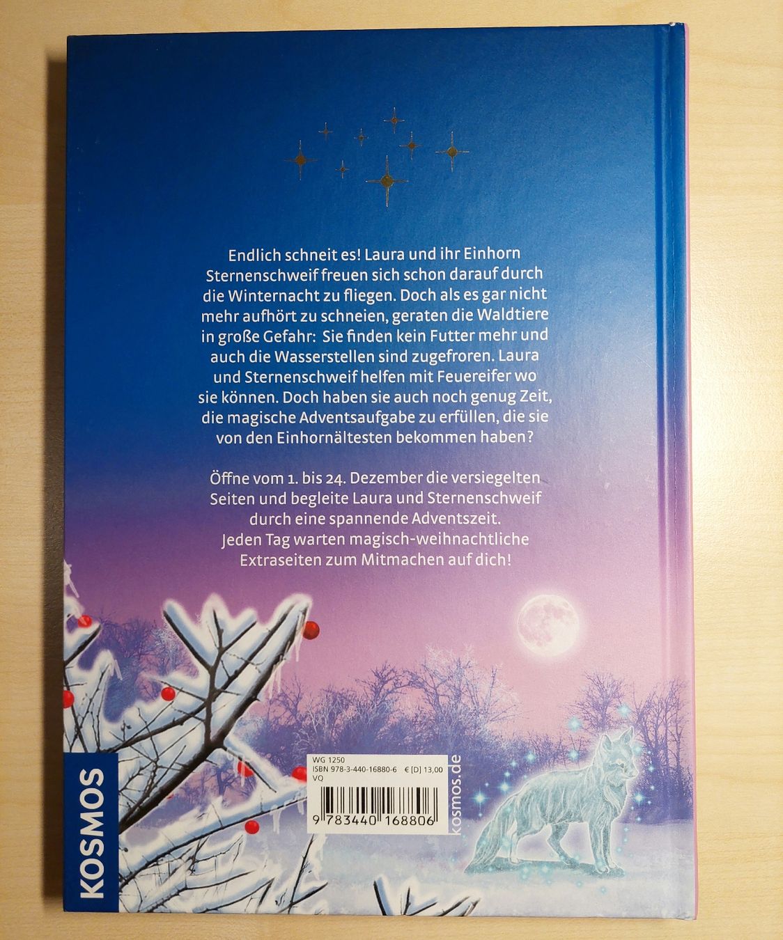 Libri: Adventskalenderbuch Sternenschweif "Der Eiszauber" – Usato da Liesberg Dorf venduto da FamilieBond007 1