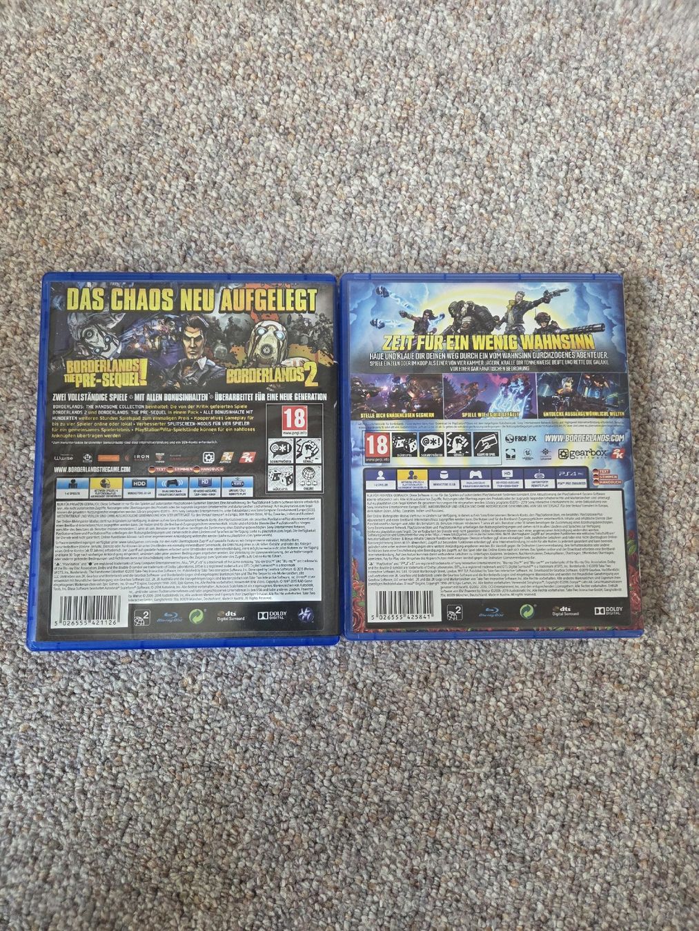 Sony Spiele: PS4 Borderlands The Handsome Collection & Borderlands 3 – Neu (gemäss Beschreibung) aus Elgg von Darkvoid1991 1
