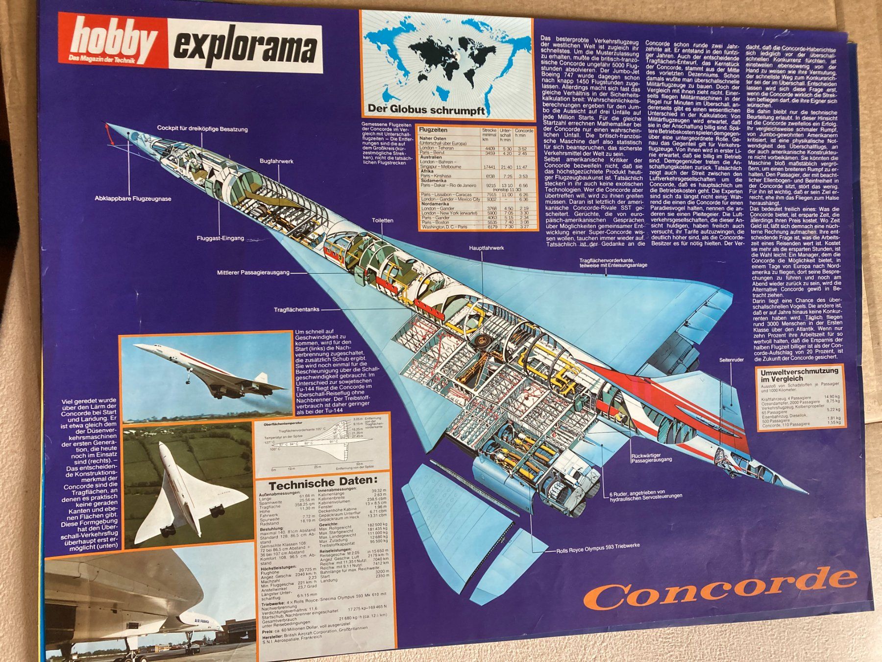 Posters & Illustrations: Explorama / Plakate von hobby-Verlag / div. 10 Stk. – D'occasion à Herzogenbuchsee par Emmenthaler 5