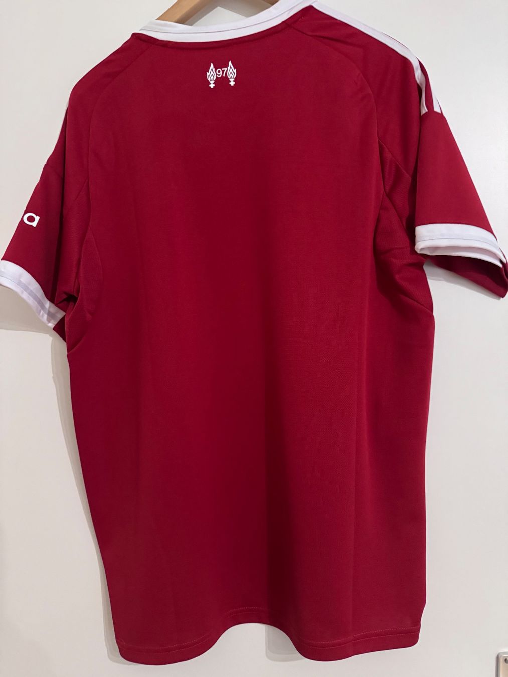 Canottiere & Pantaloni: Trikot Liverpool, rot, Grösse L – Usato da Thun venduto da Dvddealer 1