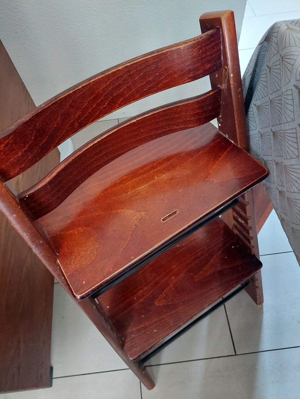 Stokke Hochstühle: Trip trap Nussbaum – Gebraucht aus Steinmaur von mir_xc82