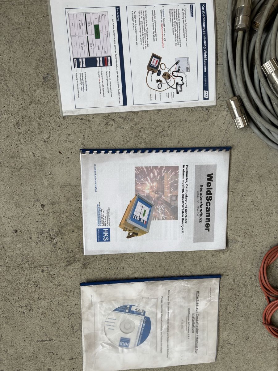 Saldatori: 2 x HKS Weldscanner Schweissnahtprüfgerät Sechy – Usato da Inwil venduto da Titanium22 4