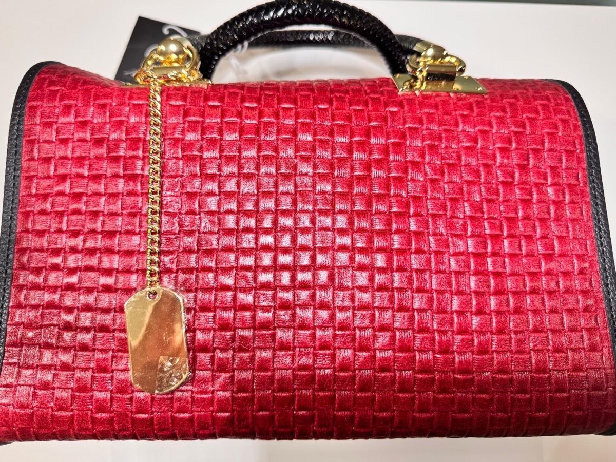 Borse da donna: Handtasche Anna Morellini Farbe Barolo – Nuovo e nell'imballaggio originale da Felben-Wellhausen venduto da lau_h9r9