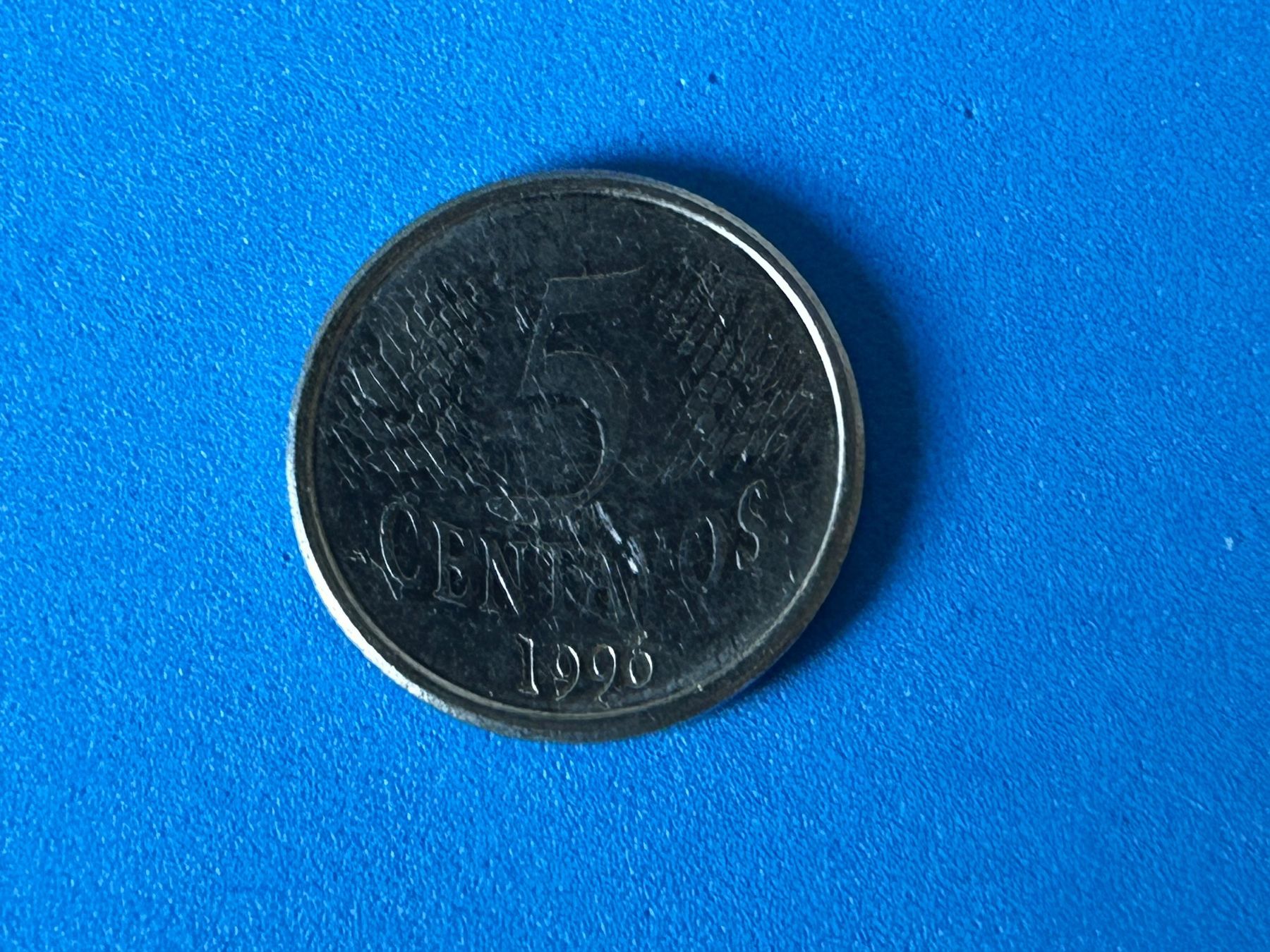 Tutti le monete: Brazil - 5 Centavos 1996 – Usato da Corcelles NE venduto da AJKader 6