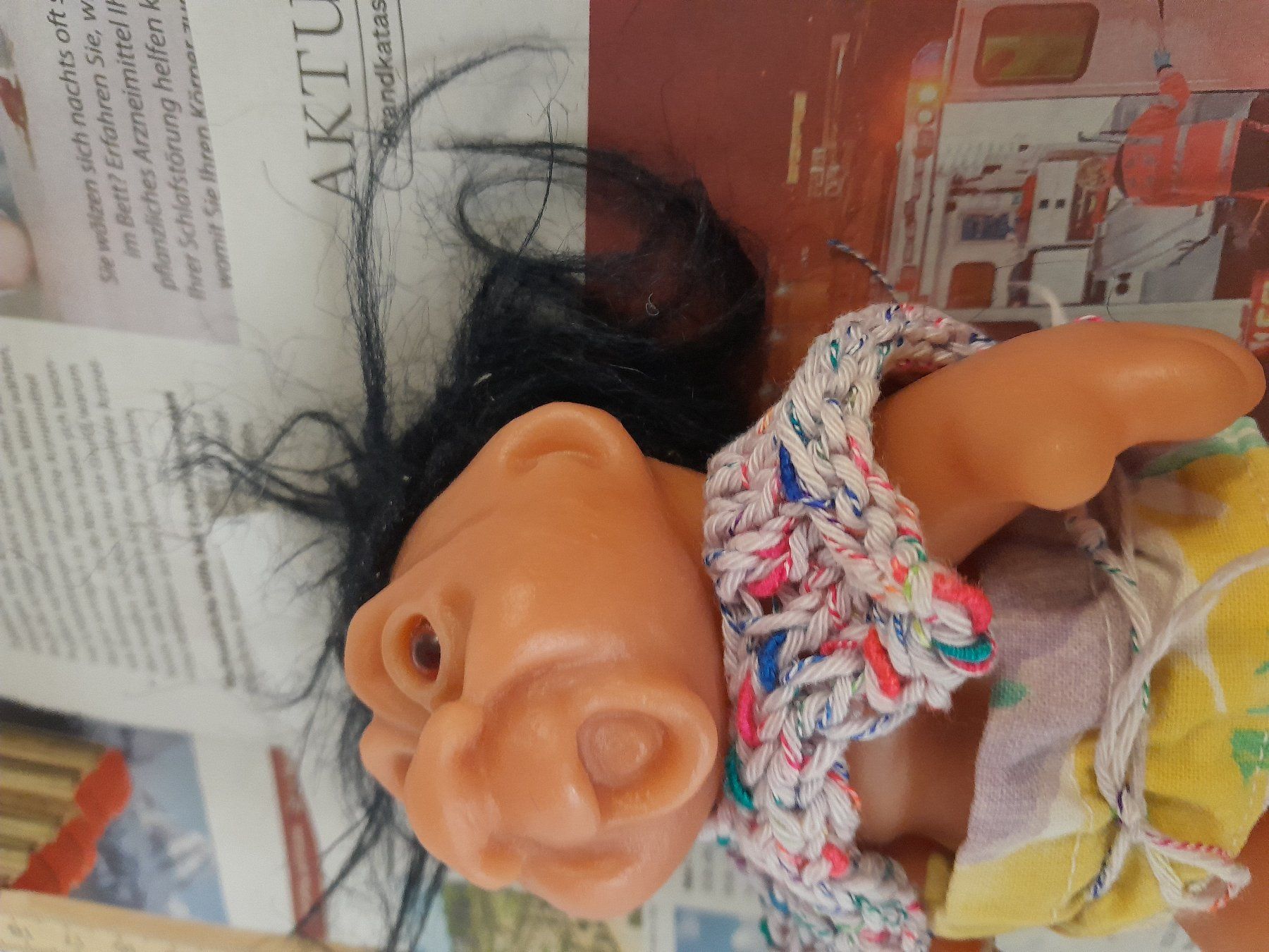 Statuette: Original Thomas DAM Troll ca. 12cm – Usato da Rüti ZH venduto da Alemanni 2