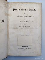 PHYSIKALISCHE BRIEFE - MÜLLER - 1851