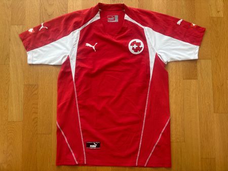 ORIGINAL SCHWEIZ NATI TRIKOT 2004/06 MAILLOT SUISSE PUMA L