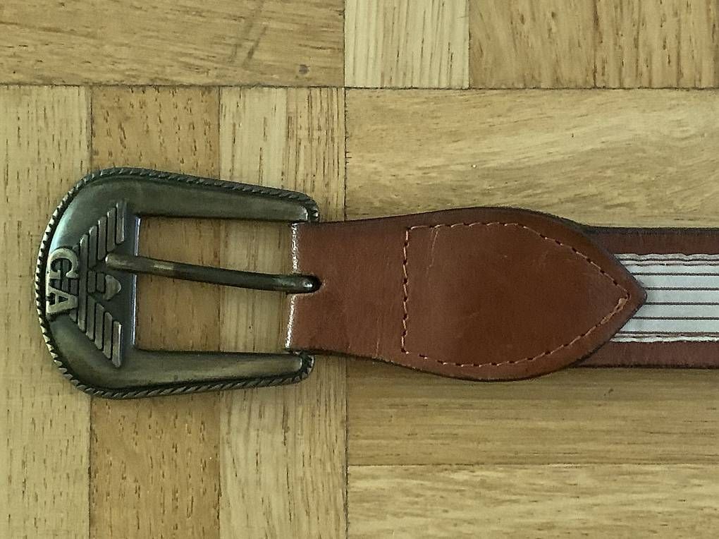 Gürtel: Giorgio Armani original Vintage Gürtel  – Gebraucht aus Zürich von Rotgruen 3