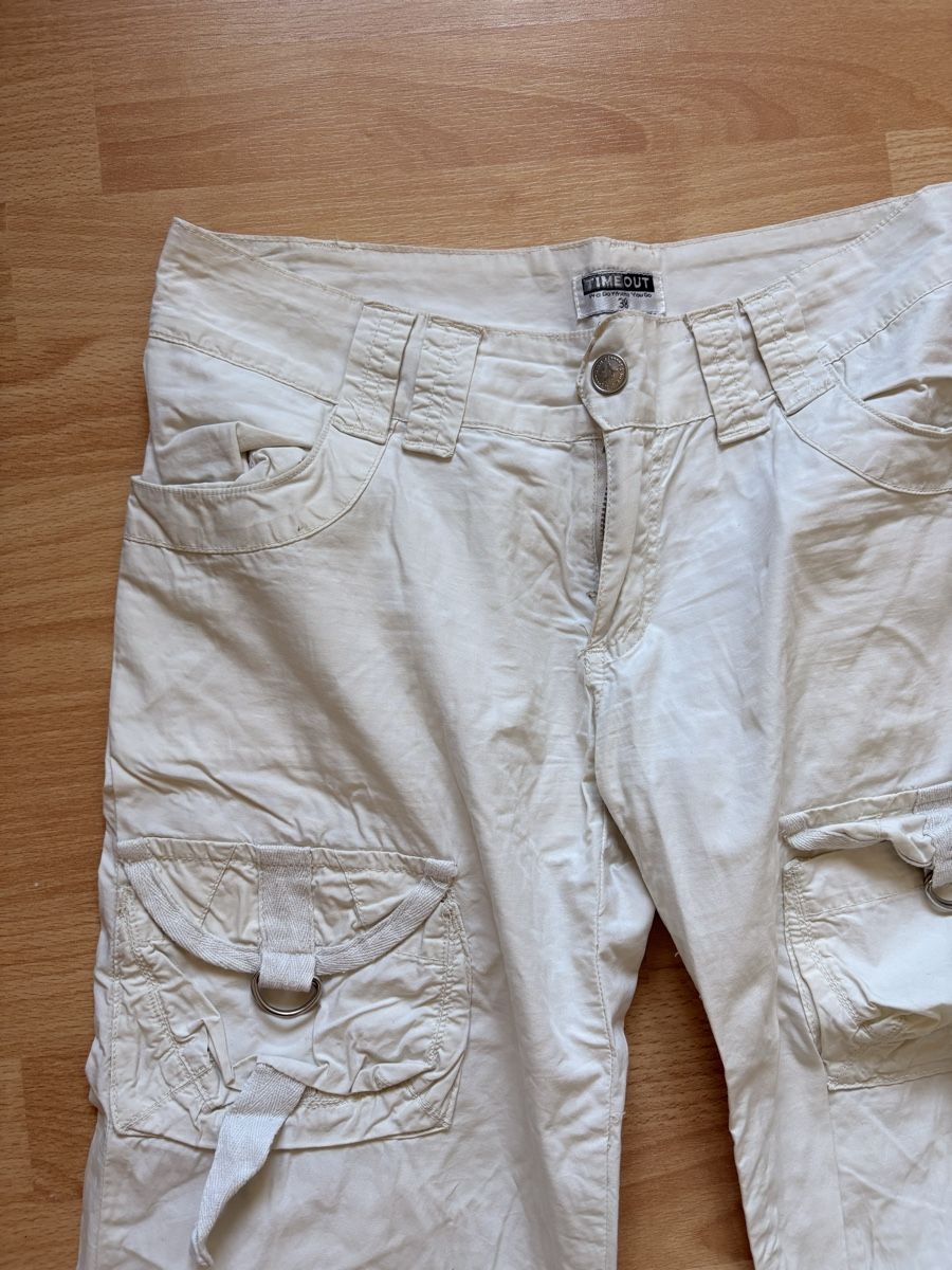 Pantaloni: Cargo Hose weiss Grösse 38 – Usato da Ermatingen venduto da ric_2td5 1
