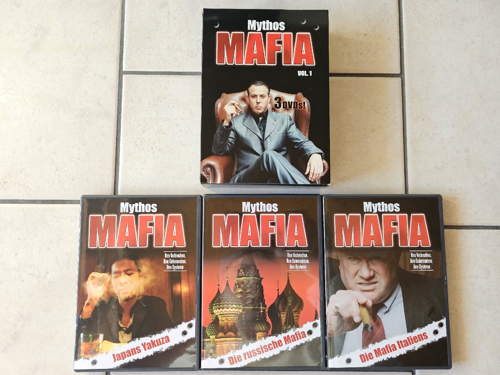 Tutti i DVDs: Mythos Mafia  -  3 DVD Box – Usato da Schneisingen venduto da backstore24