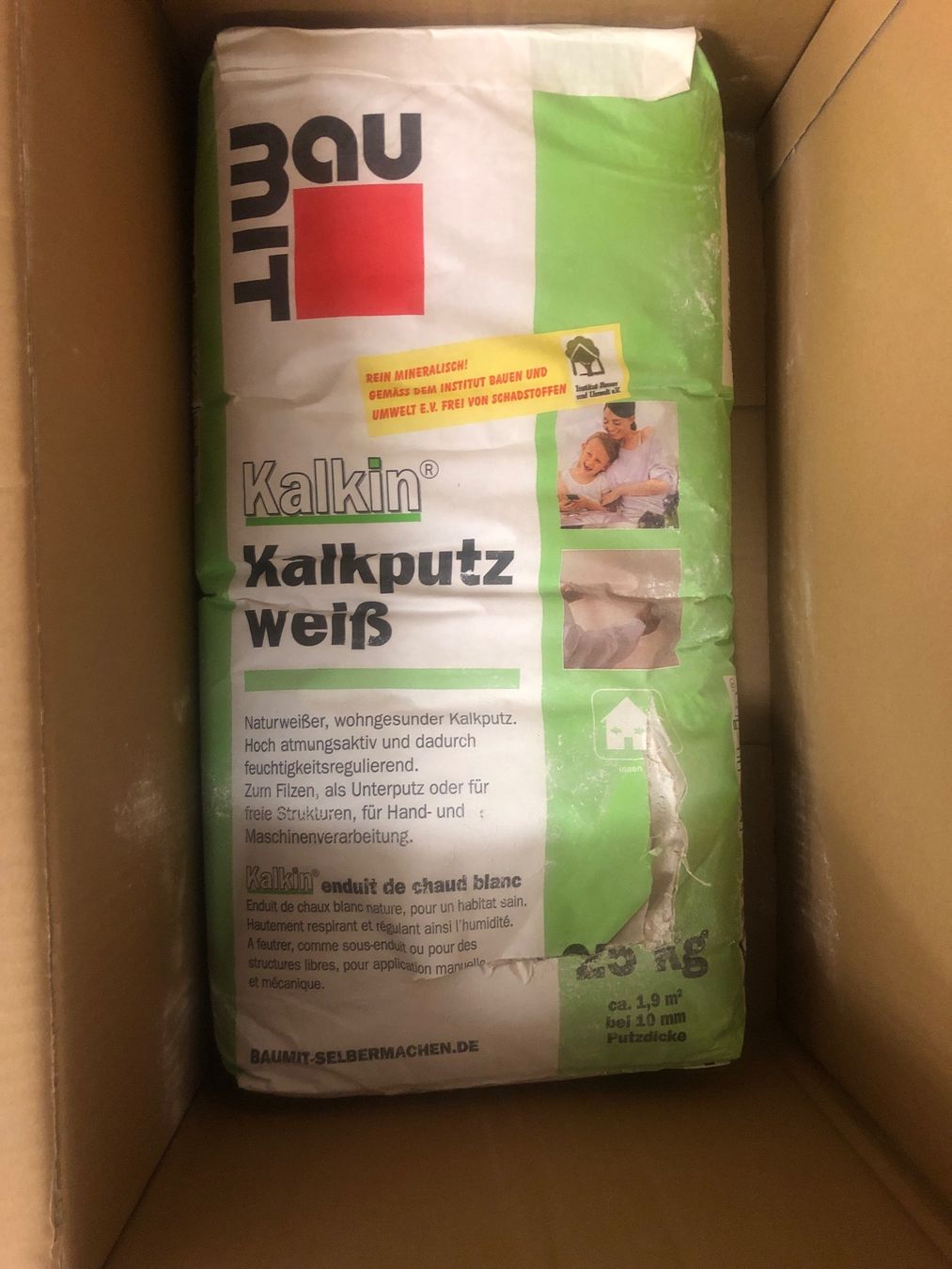 Füllmaterial: Baumit Klima Glätt + kalkputz – Gebraucht aus Lenk-im-simmental von gui_5qh5 2