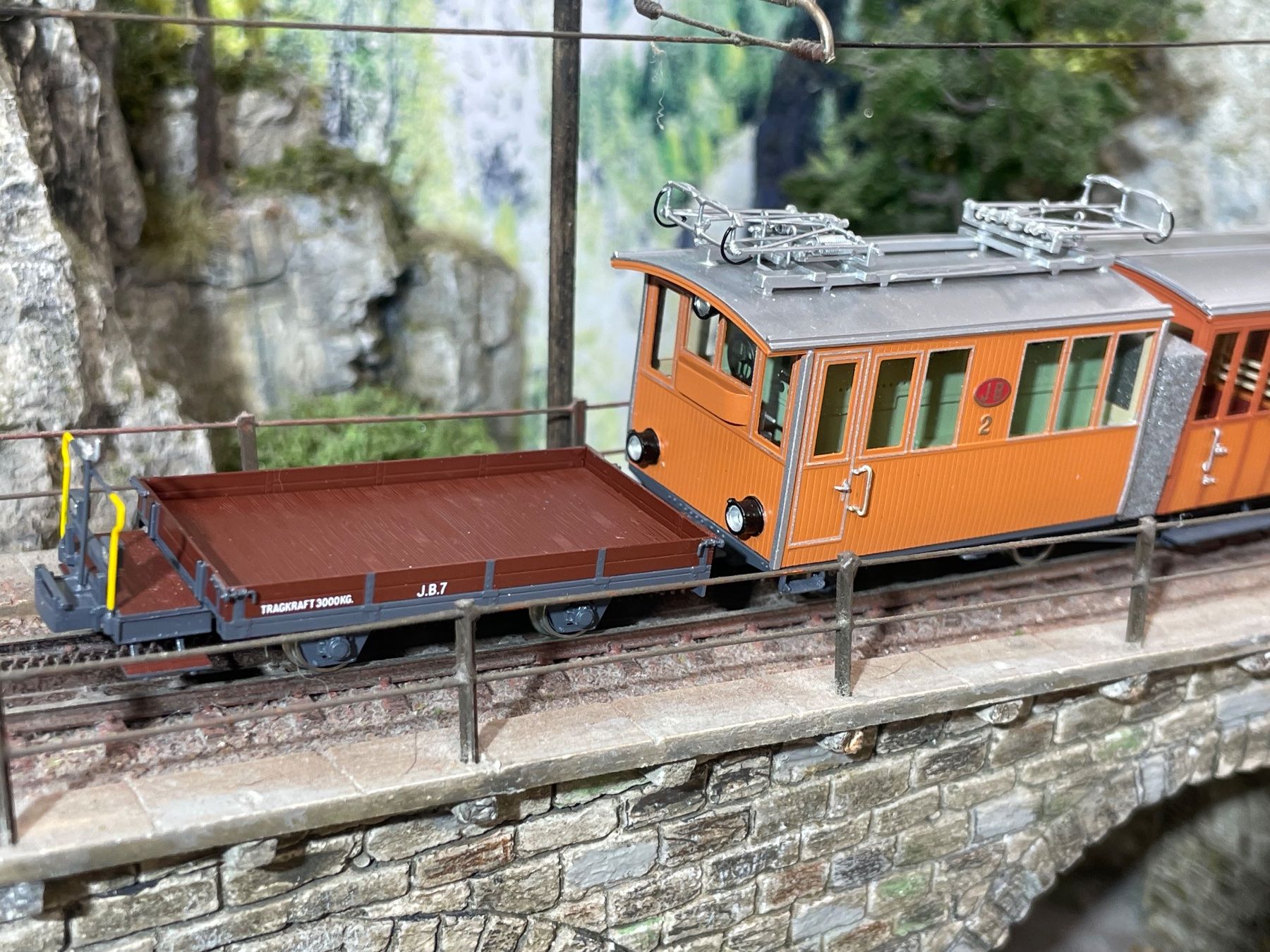 HRF Modelleisenbahnen: HRF, Jungfraubahn 1950 – Neu und originalverpackt aus Krummenau von ferrotech 6