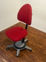 Kinder Schreibtischstuhl Moll Maximo rot gepflegt