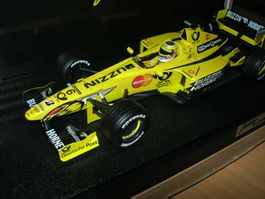 Jordan EJ10 Jaro Trulli  2000 * Hot Wheels 1:18