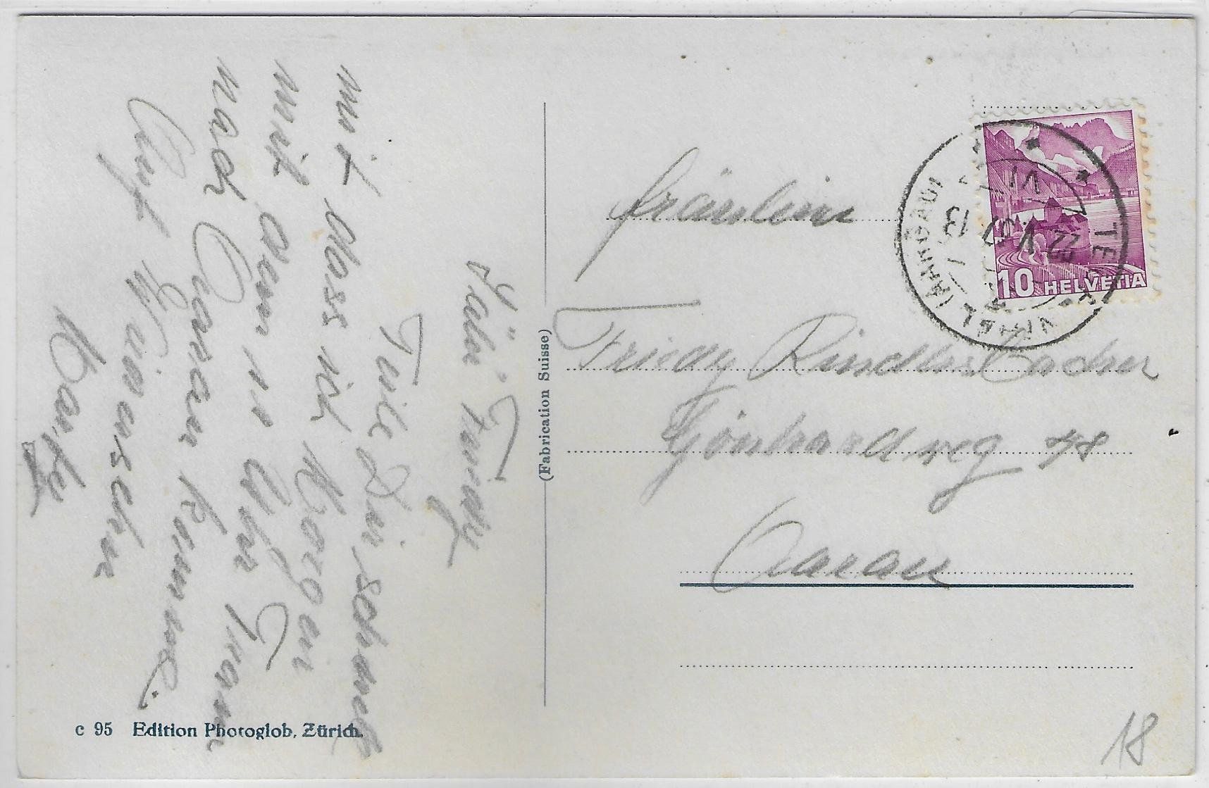 Cartoline postali: Schloss Liebegg (Aargau) – Usato da Ettingen venduto da Kartenplanet 1