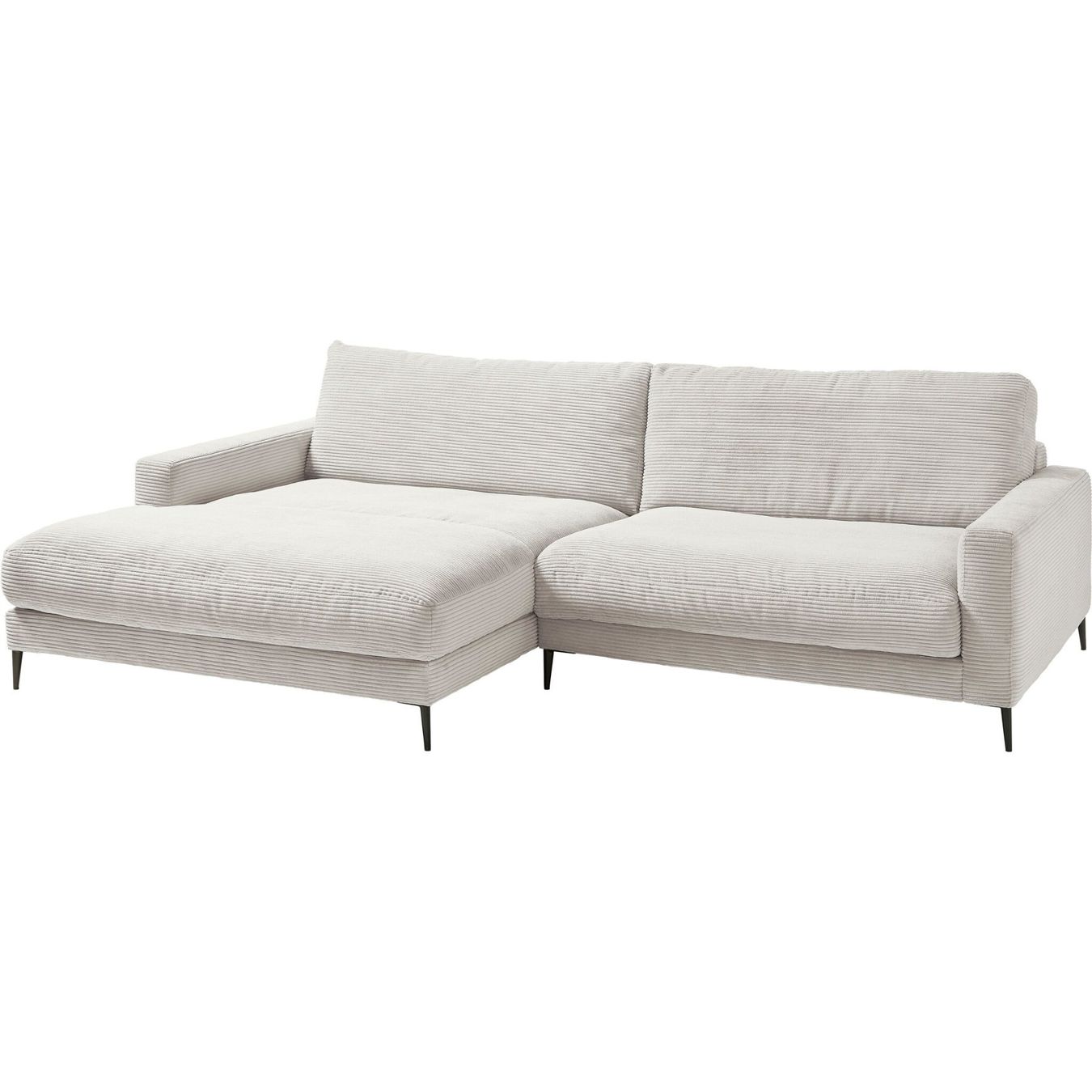 Sofas: Ecksofa  Uptown in Cord Nature links – Neu und originalverpackt aus Bischofszell von deluxe-moebel 2