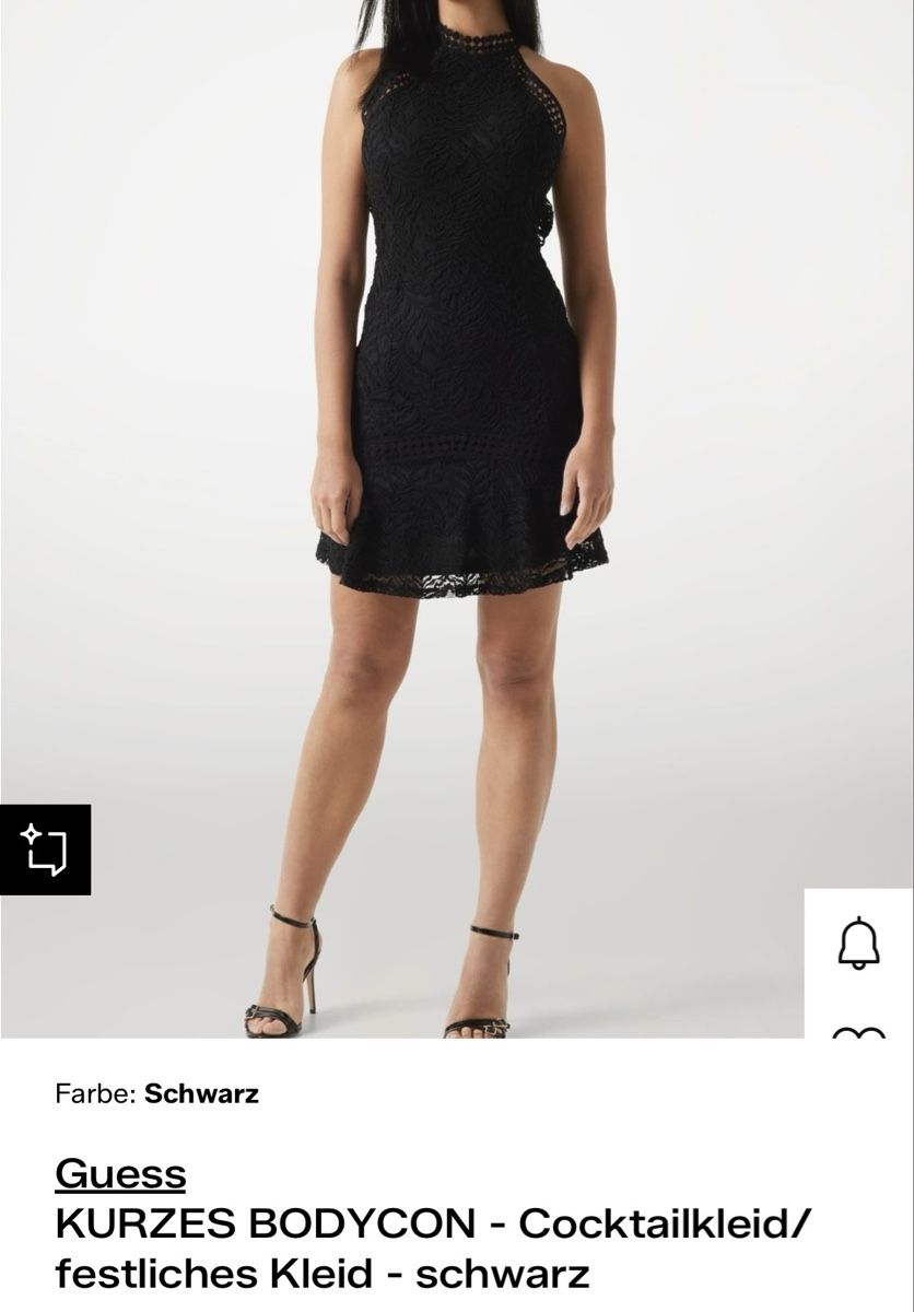 Guess Vestiti: Kleid von Guess (schwarz) – Nuovo e nell'imballaggio originale da Wintersingen venduto da chiwy 2
